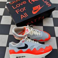 Nike air max 1 x Patta crimson black pure platinum