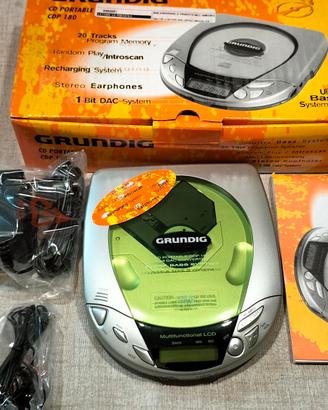 Lettore CD Portatile Grundig CDP180 Nuovo