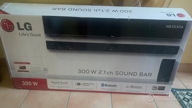 Impianto Audio 2.1  LG Soundbar + Subwoofer 300W