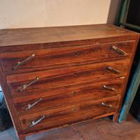 cassettiera in legno