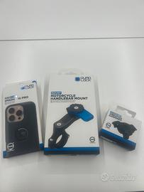 Tris quadlock cover piu supporto e antivibrazione