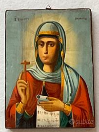 Icona Tempera su tavola “900