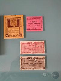 biglietti e cartoline antichi 