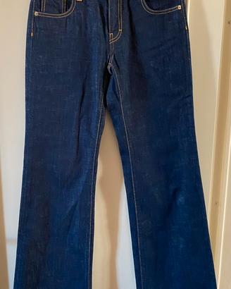 Jeans denim donna Dsquared2 svasati taglia 42