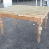 ANTICO TAVOLO ALLUNGABILE RESTAURATO 139x100