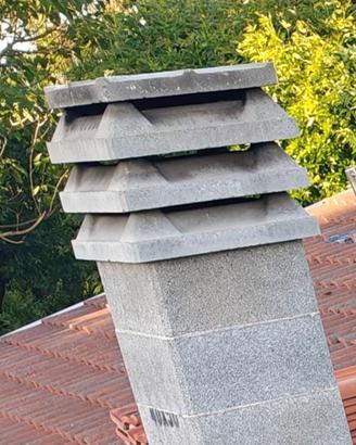 Cappello comignolo in cemento 