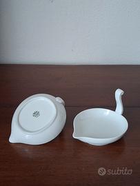 Piattini salsiera Richard Ginori, in porcellana 