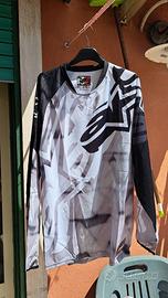 maglia da motocross a maniche lunghe Alpinestars R