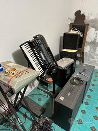 Fisarmonica casse mixer