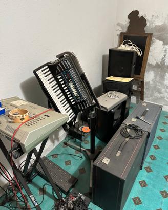 Fisarmonica casse mixer