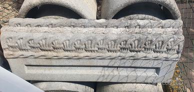 Aiuola circolare e Cordoli lineari 