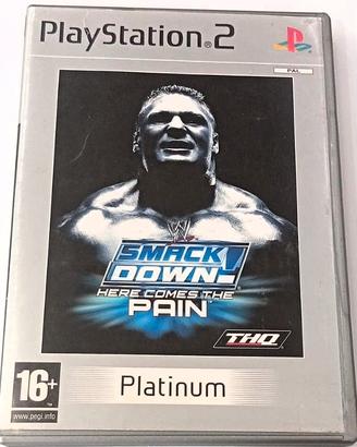PS2 Smackdown Here comes the pain Platinum 🇮🇹