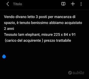 divano letto 