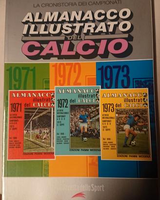 Almanacco Panini illustrato calcio anni 1971-1972-
