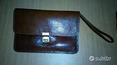 Borsellino uomo vintage pelle