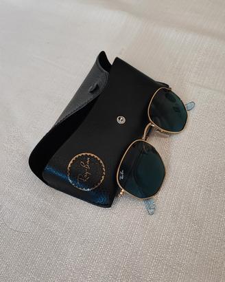 Rayban Octagonal fume blue occhiali da sole