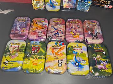Pokémon 25° Anniversario Set 10 Mini Tin