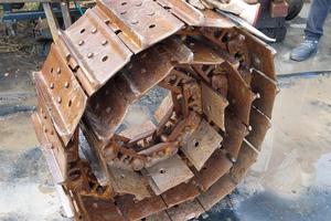 Cingolatura completa per trattore 