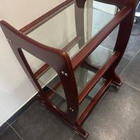Tavolino con ruote
