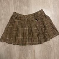 Women's Retro Plaid Pattern Skirt