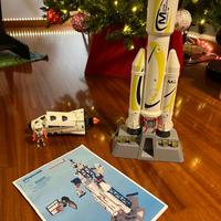 Playmobil Space Razzo spaziale con rampa