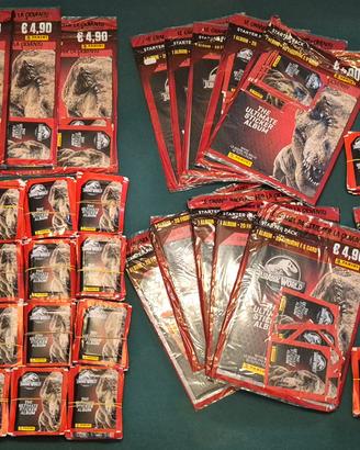 Jurassic World Panini, The Ultimate sticker album.