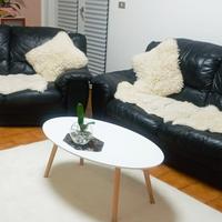 Divani neri in vera pelle