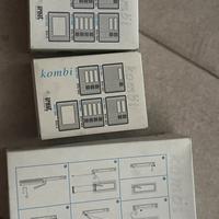 2 moduli pulsanti  e un telaio
