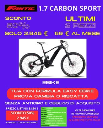 Ebike Fantic XMF 1.7 Carbon Sport