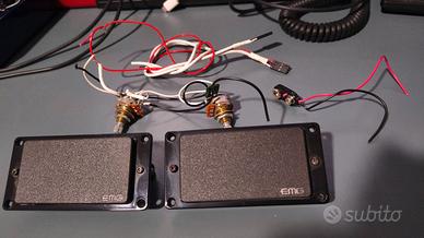 Set pick up EMG 60 + EMG 81 completi di pot e cavi