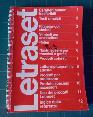 Catalogo Letraset 1983