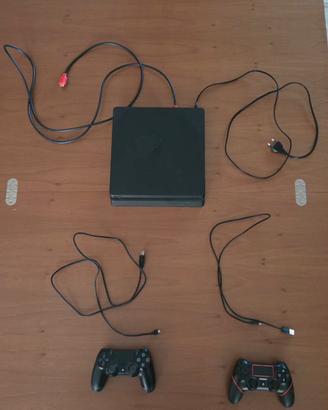 PS4 Slim 1TB + 2 controller 