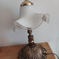 lampada in legno anni 50