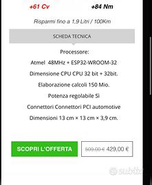 Centralina aggiuntiva bmw f20 120i