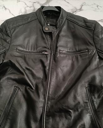 giubbotto vera pelle uomo rider 