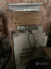 Stampante xerox docucolor 242 e carrello carta