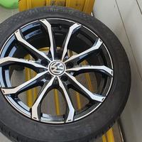 Cerchi in lega da 18 MSW  ruote e gomme VW T5 T6