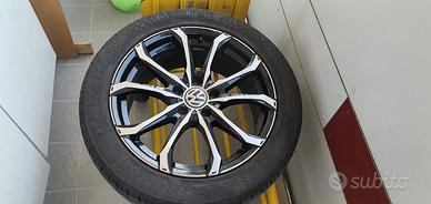 Cerchi in lega da 18 MSW  ruote e gomme VW T5 T6