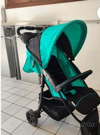 passeggino Hauck citi neo 2 azzurro e accessori di