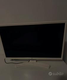 TV Monitor LG Bianco con HDMI - Nuova