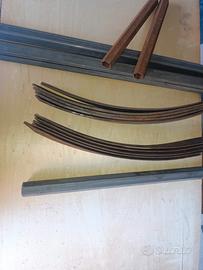 lame tagliaerba e tubi esagonali varie misure