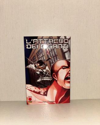 manga “Attack on titan“ numero 2