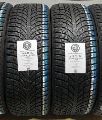 4 gomme 245 45 20 michelin a38506