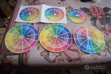 La ruota dei colori modellini fotocopiabili