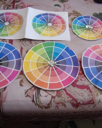 La ruota dei colori modellini fotocopiabili