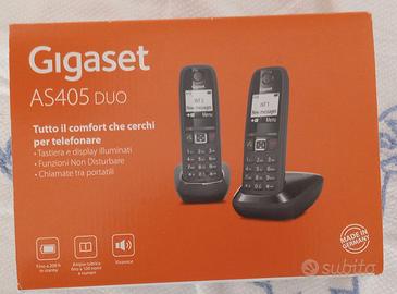 Cordless dual telefono linea fissa gigaset