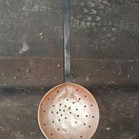 Schiumarola mestolo in rame vintage