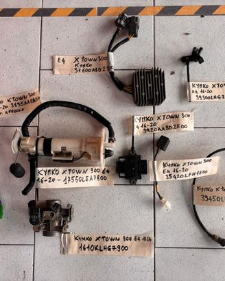 Ricambi vari Kymko Xtown 300  e4 16/20 -  X-Town
