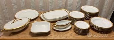 Servizio piatti PIRKEN HAMMER bordo oro