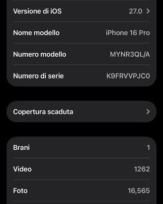 Iphone 16pro 1T